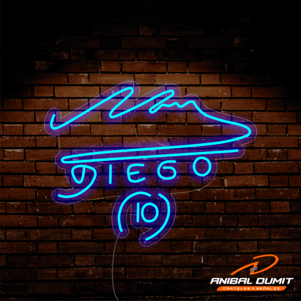 Firma de Maradona