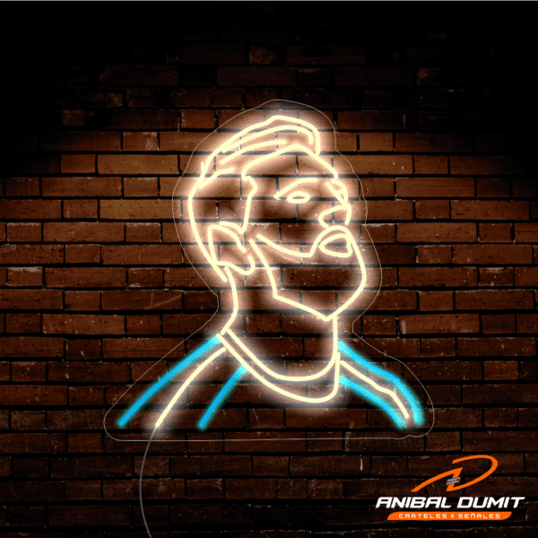 Messi de Perfil